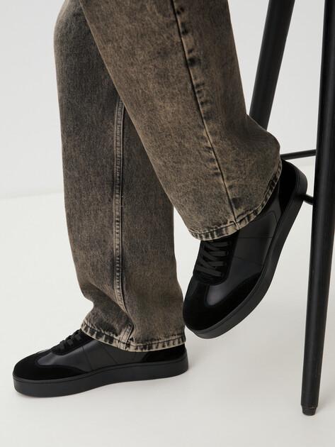 MAISON DAVID Sneakers (genuine leather/natural rubber sole)