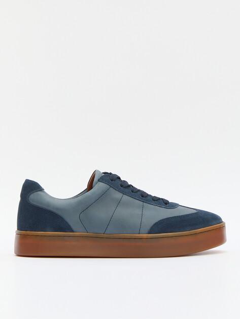 MAISON DAVID Sneakers (genuine leather/natural rubber sole)