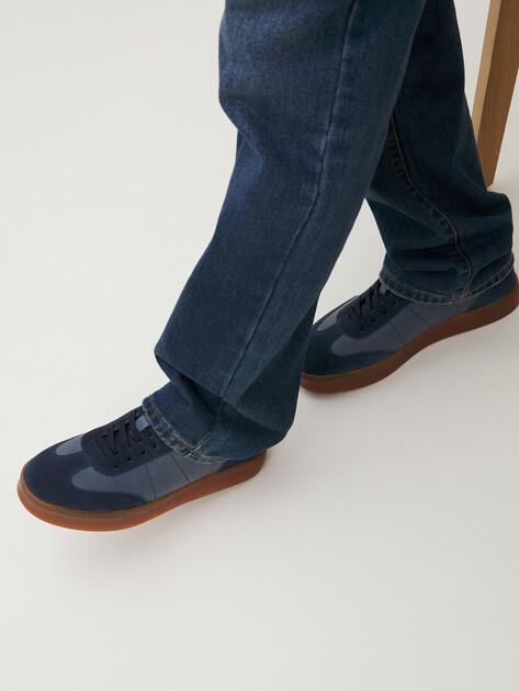 MAISON DAVID Sneakers (genuine leather/natural rubber sole)