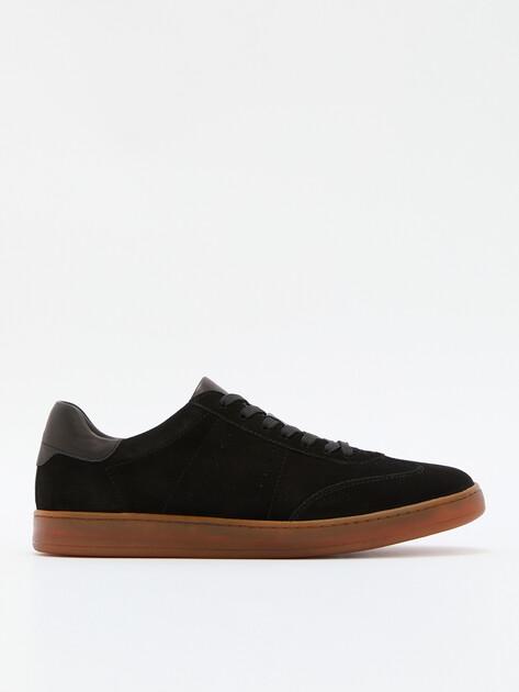 MAISON DAVID Sneakers (natural suede/natural rubber sole)