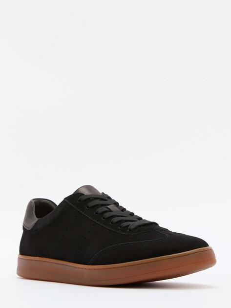 MAISON DAVID Sneakers (natural suede/natural rubber sole)