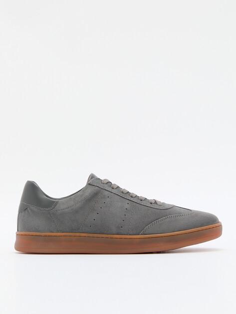 MAISON DAVID Sneakers (natural suede/natural rubber sole)