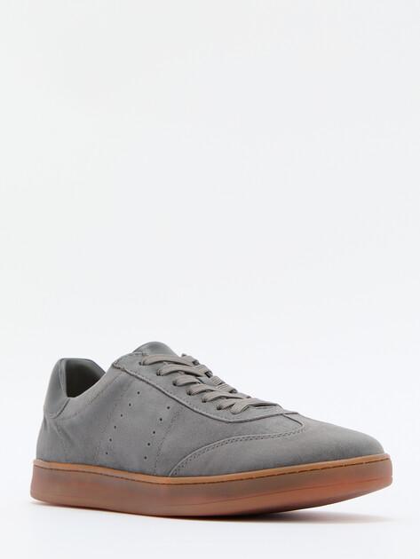 MAISON DAVID Sneakers (natural suede/natural rubber sole)