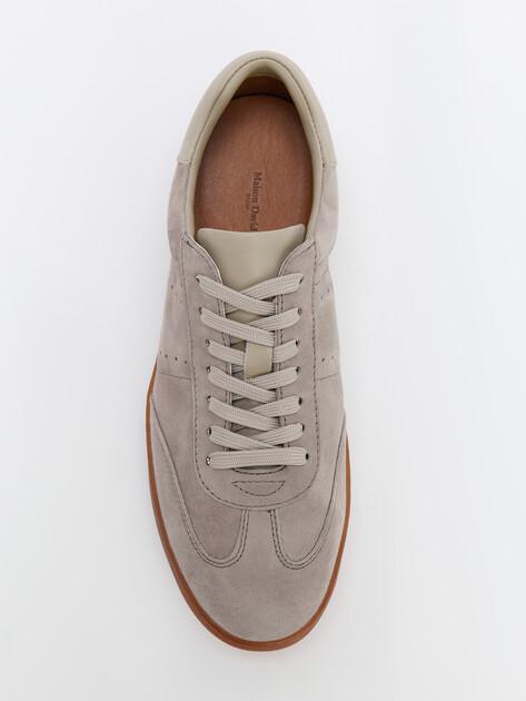 MAISON DAVID Sneakers (natural suede/natural rubber sole)