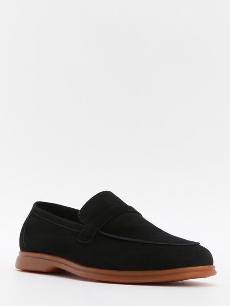 MAISON DAVID Loafers (natural suede/natural rubber sole)