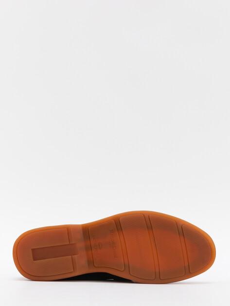 MAISON DAVID Loafers (natural suede/natural rubber sole)