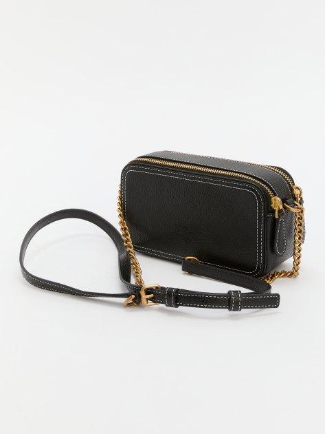 PINKO Carrie Camera Case Crossbody Bag (Genuine Leather)