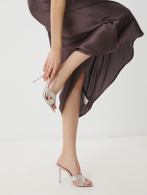 TENDANCE Mules (genuine suede/genuine leather)