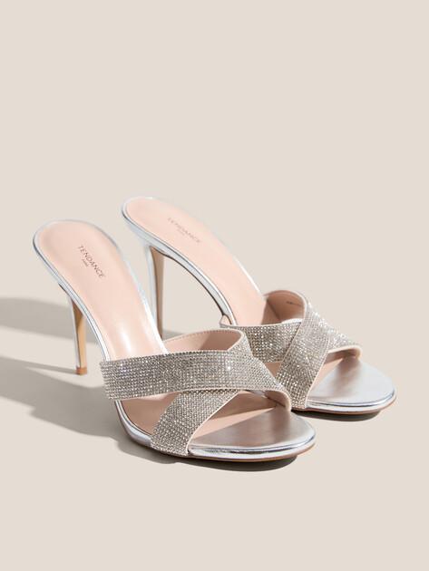 TENDANCE Mules (genuine suede/genuine leather)