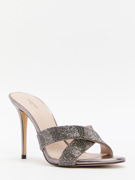 TENDANCE Mules (genuine suede/genuine leather)
