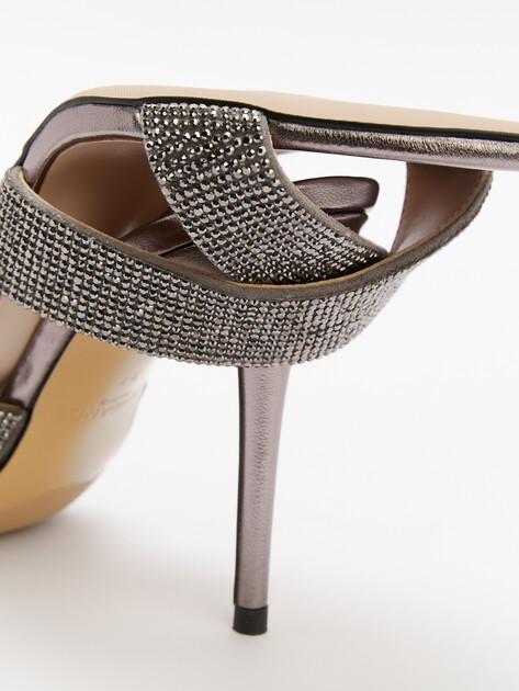TENDANCE Mules (genuine suede/genuine leather)