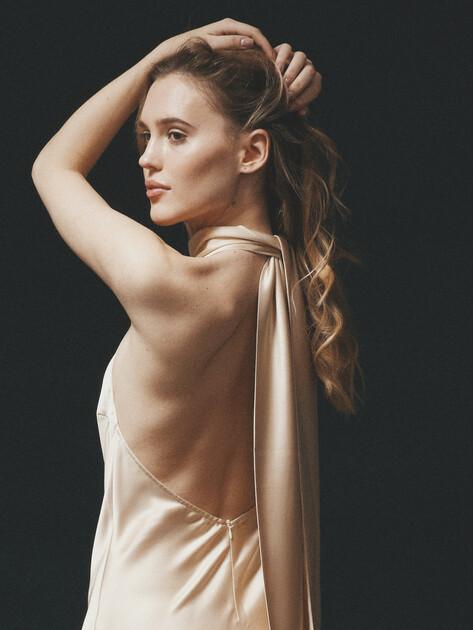 MAISON DAVID Dress (polyester)