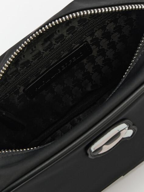 KARL LAGERFELD Ikon Nylon Camera Bag (Nylon/Faux Leather)