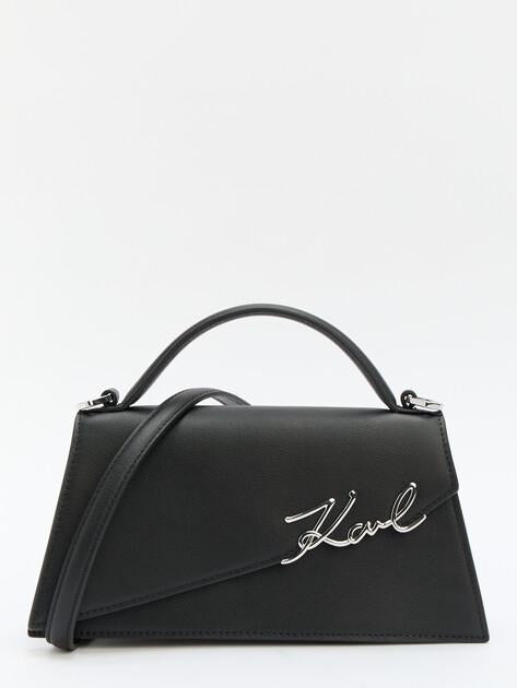 KARL LAGERFELD Сумка k/signature slim crossbody (натуральная кожа)