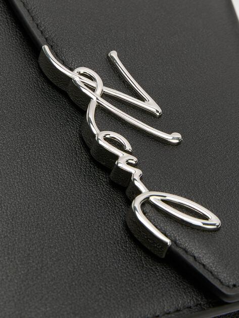 KARL LAGERFELD Сумка k/signature slim crossbody (натуральная кожа)