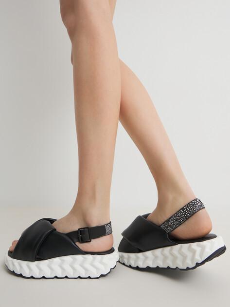 4CCCCCEES Jabara Coil Sandals (Genuine Leather)