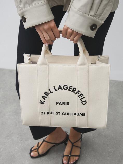 KARL LAGERFELD Тоут k/rsg square medium tote (хлопок)