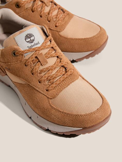 Timberland Voyager Park Low Sneakers (textile/genuine suede)