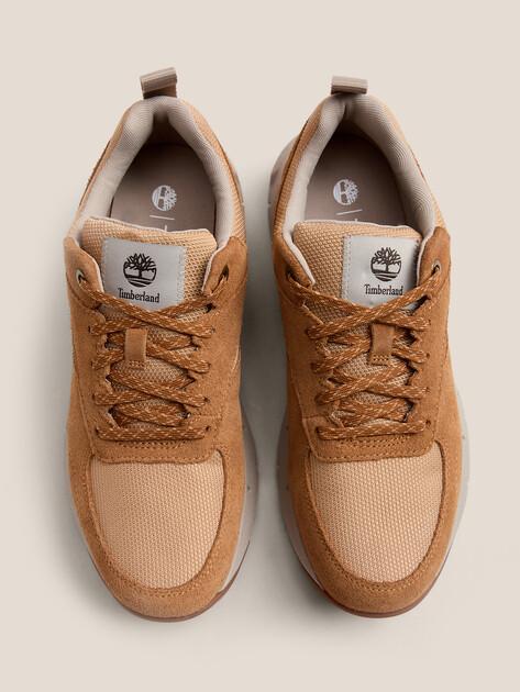 Timberland Voyager Park Low Sneakers (textile/genuine suede)