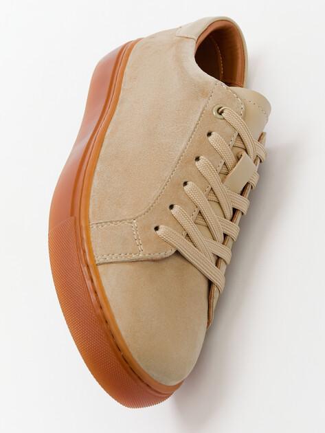 MAISON DAVID Sneakers (natural suede/natural rubber sole)