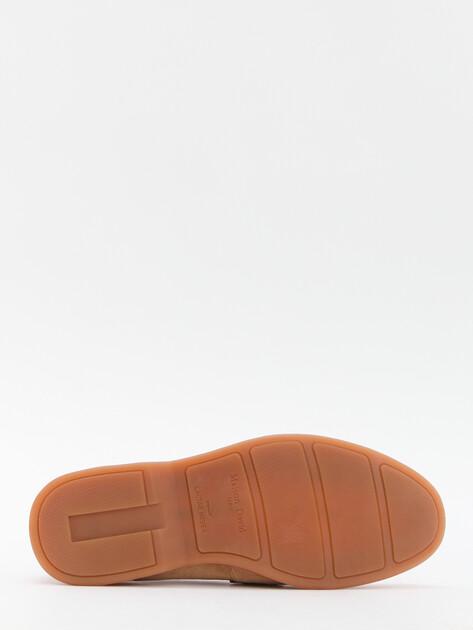 MAISON DAVID Loafers (natural suede/natural rubber sole)