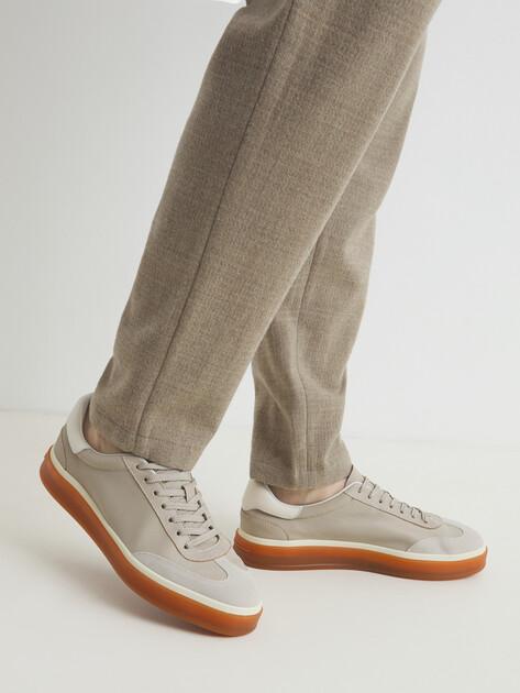 MAISON DAVID Sneakers (genuine leather/natural rubber sole)