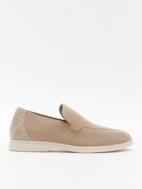 TENDANCE Loafers (textile/genuine suede)