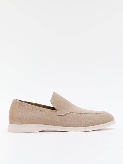 TENDANCE Loafers (textile/genuine suede)