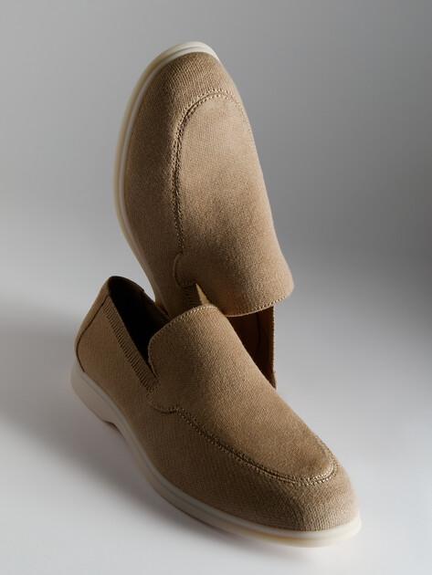 TENDANCE Loafers (textile/genuine suede)
