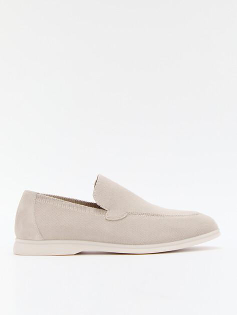 TENDANCE Loafers (textile/genuine suede)