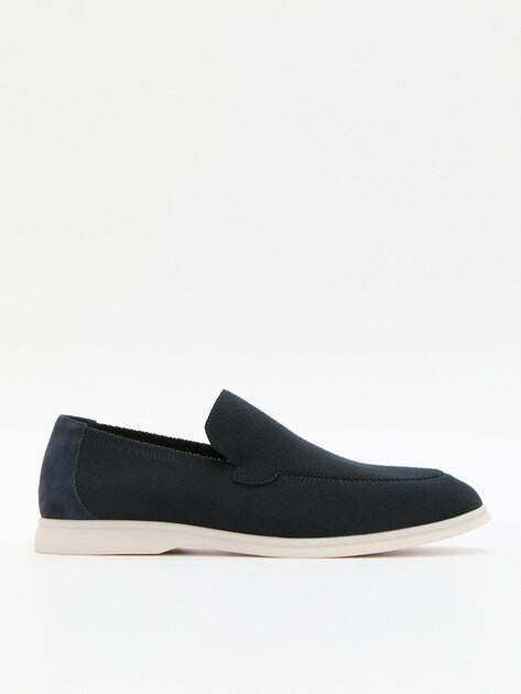 TENDANCE Loafers (textile/genuine suede)