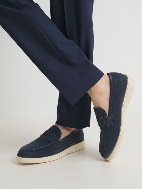 MAISON DAVID Loafers (genuine suede/genuine leather)