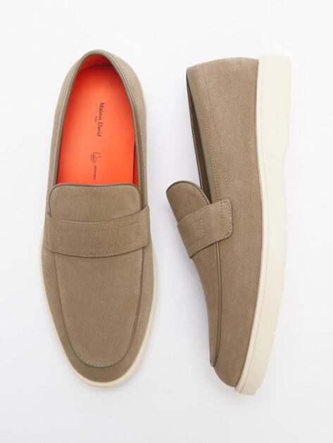 MAISON DAVID Loafers (genuine suede/genuine leather)