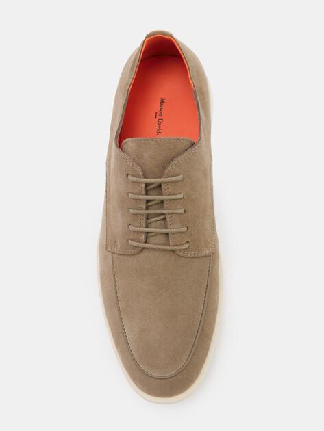 MAISON DAVID Derby (natural suede)