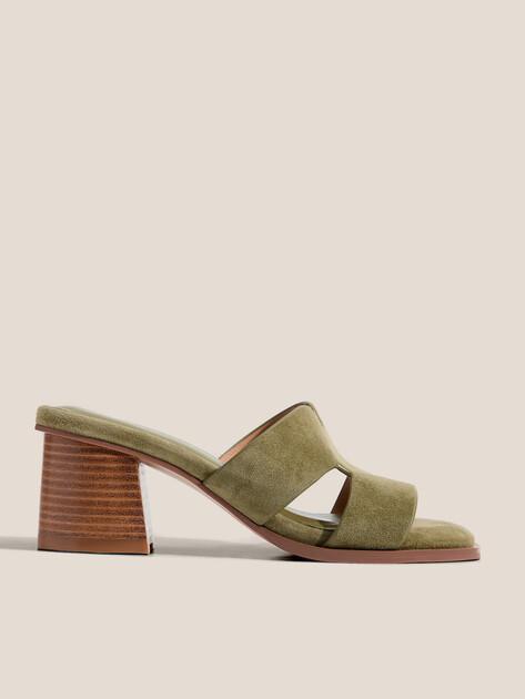 TENDANCE Mules (natural suede)