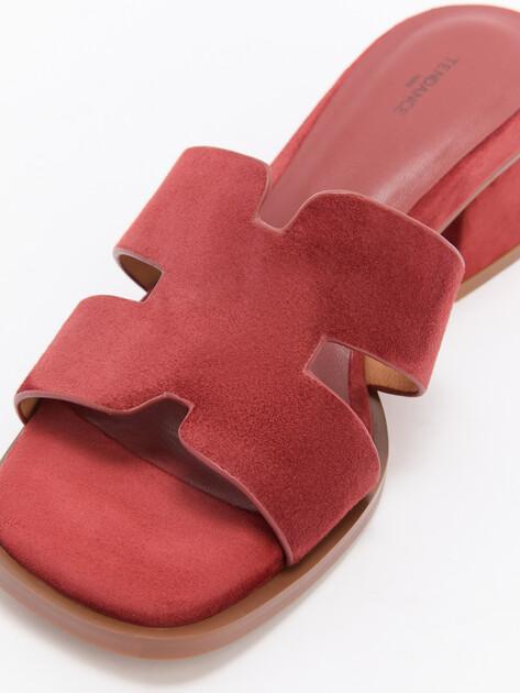 TENDANCE Mules (natural suede)