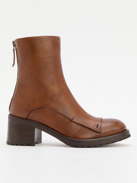 ERNESTO DOLANI Ankle boots (upper and sole made of genuine leather)