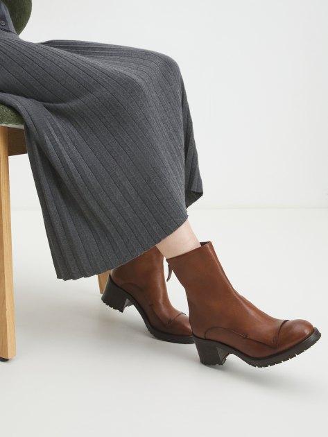 ERNESTO DOLANI Ankle boots (upper and sole made of genuine leather)