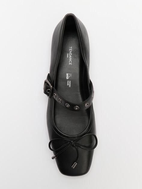 TENDANCE Mary Jane ballet flats (genuine leather)