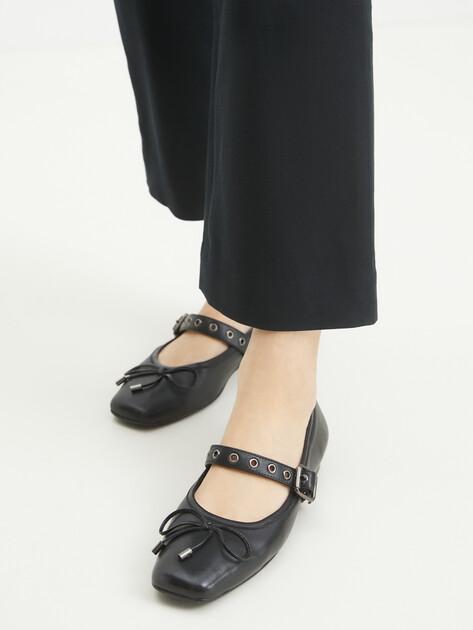 TENDANCE Mary Jane ballet flats (genuine leather)