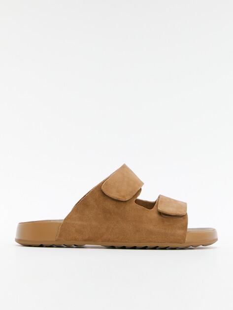TENDANCE Slippers (natural suede)