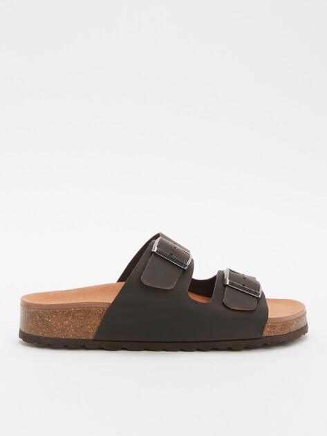 BIO GREEN Flip-flops (natural nubuck)