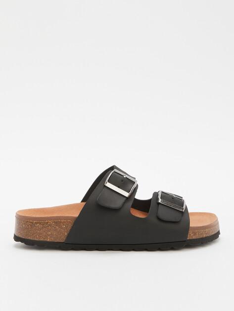 BIO GREEN Flip-flops (natural nubuck)