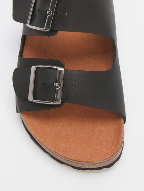 BIO GREEN Flip-flops (natural nubuck)