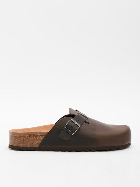 BIO GREEN Flip-flops (natural nubuck)