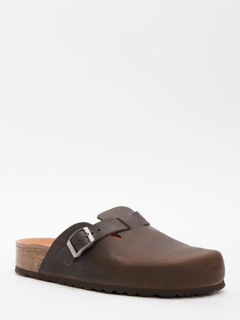 BIO GREEN Flip-flops (natural nubuck)
