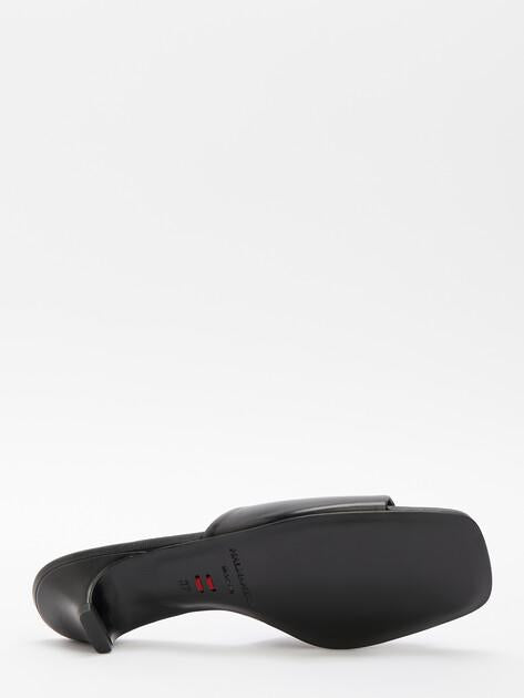HALMANERA SABA Mules (upper and sole made of genuine leather)