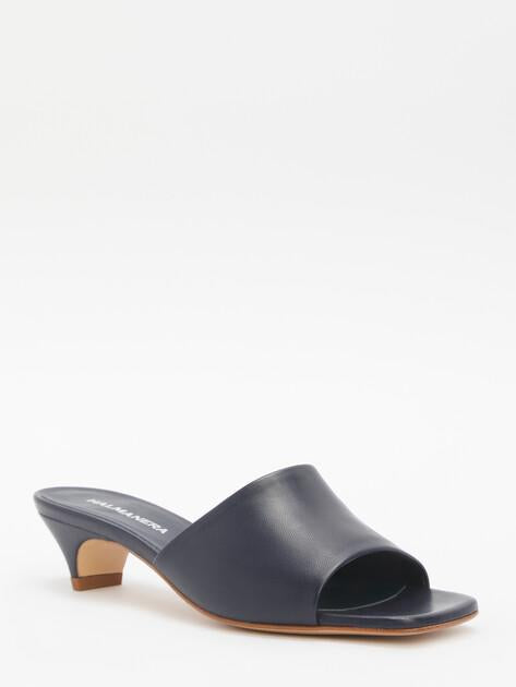 HALMANERA SABA Mules (upper and sole made of genuine leather)