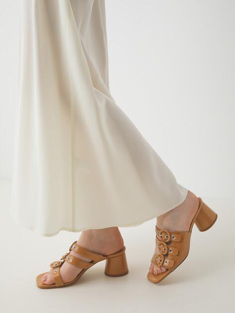 HALMANERA CLOE Mules (upper and sole made of genuine leather)