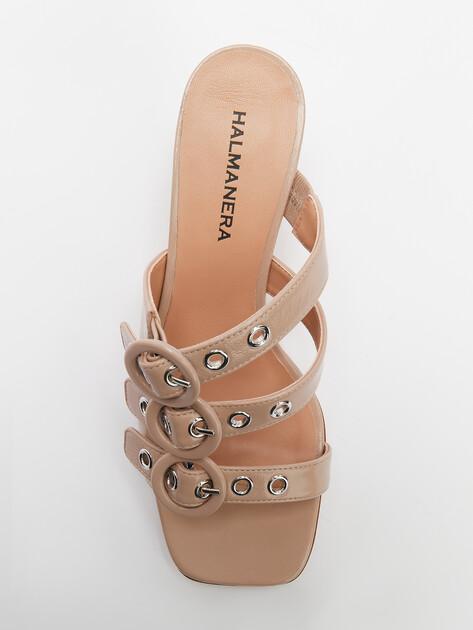 HALMANERA CLOE Mules (upper and sole made of genuine leather)